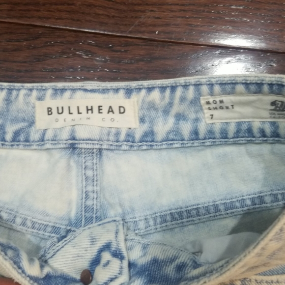 Distressed Acid Wash Mom Shorts. Sz 7. Pacsun - Picture 4 of 5